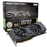 Evga Nvidia Gtx 980 Sc Acx Cooling 2.0 1266mhz (boost 1367mhz) 7010mhz 4gb Gddr5 256-bit Dvi-i Dp Hdmi Pci-e Graphics Card