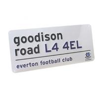 Everton FC Street Sign