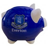 Everton FC Piggy Bank Money Box (Blue)