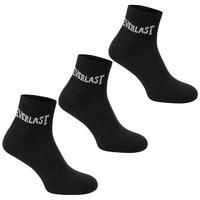 everlast quarter sock 3 pack