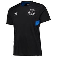 Everton Training Jersey - Junior - Black/Electric Blue, Black