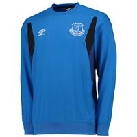 Everton Training Drill Top - Junior - Electric Blue/Sodalite Blue/Blac, Black