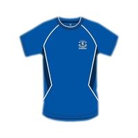 Everton Blue Panel T Shirt M Sn0...