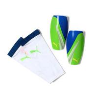 Evospeed 3 Slip Shin Guards Green/Blue/Grey