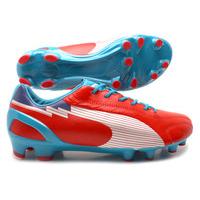 evospeed 1 k fg football boots orangewhiteocean blue