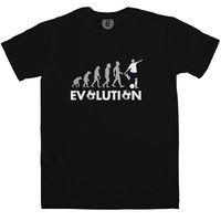 Evolution Of Football T Shirt - London White
