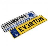 Everton F.C. Window &amp;amp; Fridge Sign Set