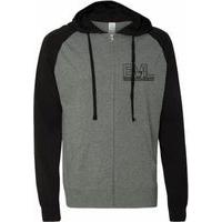 evlution nutrition evl hoodie medium grayblack