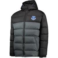 Everton Essentials Padded Coat - Grey/Black, Black