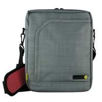 evo 13 inch grey laptop shoulder bag portrait