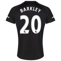 everton ss away shirt 201415 with barkley 20 printing black