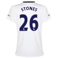 Everton SS 3rd Shirt 2014/15- Womens with Stones 26 printing, White