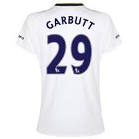 Everton SS 3rd Shirt 2014/15- Womens with Garbutt 29 printing, White