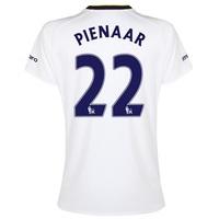 Everton SS 3rd Shirt 2014/15- Womens with Pienaar 22 printing, White