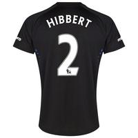 Everton SS Away Shirt 2014/15 with Hibbert 2 printing, Black