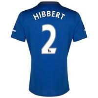 everton ss home shirt 201415 womens with hibbert 2 printing blue