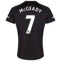 Everton SS Away Shirt 2014/15 with McGeady 7 printing, Black