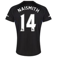 Everton SS Away Shirt 2014/15 with Naismith 14 printing, Black