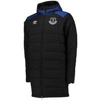 Everton Training Padded Jacket - Junior - Black/Sodalite Blue, Black