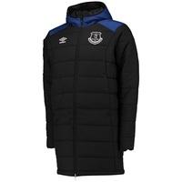 Everton Training Padded Jacket - Black/Sodalite Blue, Black