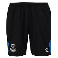 everton training woven short junior blackelectric blue black