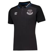 Everton Training CVC Polo - Phantom/Black, Black