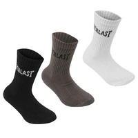 Everlast 3 Pack Crew Socks