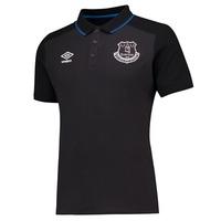 Everton Training CVC Polo - Junior - Phantom/Black, Black