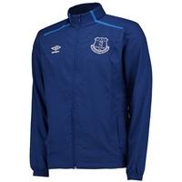 everton training woven jacket junior sodalite blueelectric blue blue