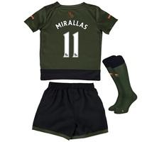 Everton Third Baby Kit 2015/16 with Mirallas 11 printing, Yellow