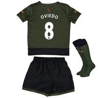 Everton Third Baby Kit 2015/16 with Oviedo 8 printing, Yellow