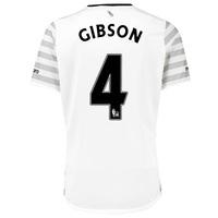 Everton Away Shirt 2015/16 - Junior with Gibson 4 printing, Black