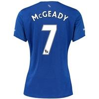 Everton Home Shirt 2015/16 - Womens with McGeady 7 printing, Blue