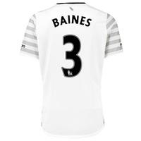 Everton Away Shirt 2015/16 - Junior with Baines 3 printing, Black