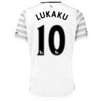 Everton Away Shirt 2015/16 - Junior with Lukaku 10 printing, Black