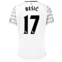 Everton Away Shirt 2015/16 - Junior with Besic 17 printing, Black