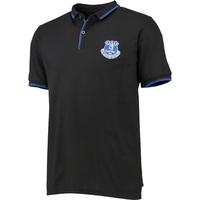 Everton Essentials Slim Fit Polo Shirt - Black, Black