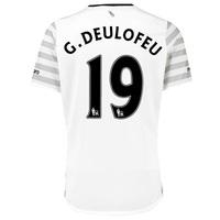 Everton Away Shirt 2015/16 - Junior with G.Deulofeu 19 printing, Black
