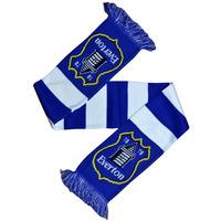 Everton Fc Official Knitted Football Bar Scarf (one Size) (blue)