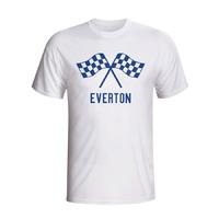 Everton Waving Flags T-shirt (wh...
