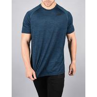 eva short sleve gym t shirt grain blue small