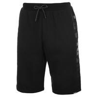 everlast large logo fleece shorts mens