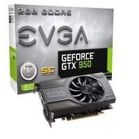 Evga Geforce Gtx 950 Sc 1076mhz (boost 1253mhz) 6610mhz Gddr5 2gb 128-bit Hdmi Dvi-i Dvi-d Dp Low Power Pci-e Graphics Card