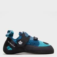 evolv womens kira climbing shoe blue blue