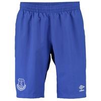 Everton Training Long Woven Short - Dazzling Blue, Blue