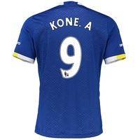 Everton Home Baby Kit 2016/17 with Kone.A 9 printing, Blue