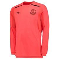 Everton Goalkeeper Home Shirt 2017/18 - Junior, Green