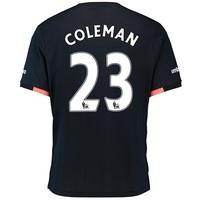 Everton Away Baby Kit 2016/17 with Coleman 23 printing, Black