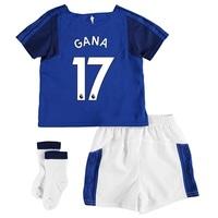 Everton Home Baby Kit 2017/18 with Gana 17 printing, Blue