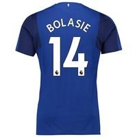 everton home shirt 201718 with bolasie 14 printing blue